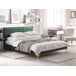 Beliani Cama Terciopelo LIMOUX 187x213 Beliani Cama Terciopelo LIMOUX 187x213 Azul Marino