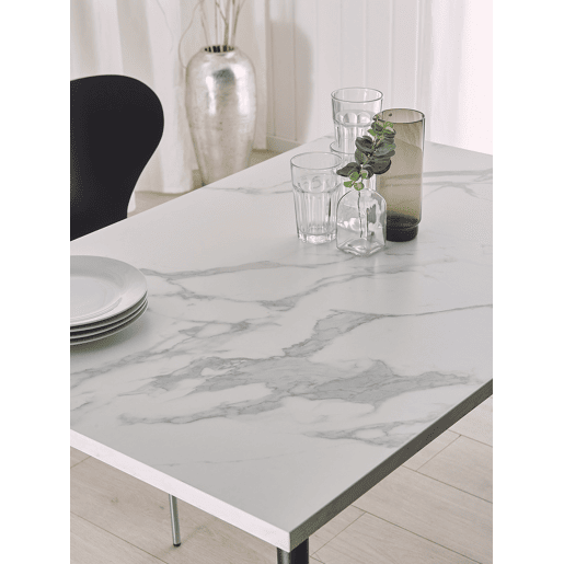 Mesa de jantar SANTIAGO Branco 120 cm 80 cm