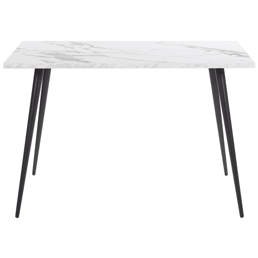 Mesa de jantar SANTIAGO Branco 120 cm 80 cm