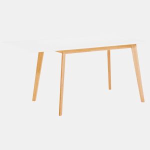 Mesa de jantar extensível MEDIO Branco 120155 cm 80 cm
