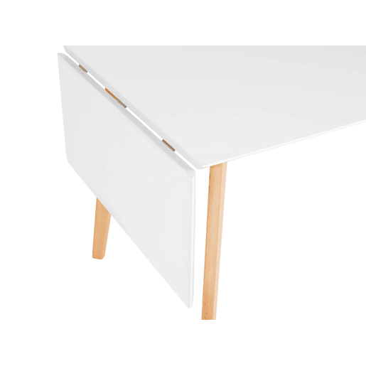 Mesa de jantar extensível MEDIO Branco 120155 cm 80 cm