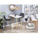 Beliani Mesa de bar CHAVES 50x110 Beliani Mesa de bar CHAVES 50x110 Blanco