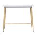 Beliani Mesa de bar CHAVES 50x110 Beliani Mesa de bar CHAVES 50x110 Blanco