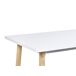 Beliani Mesa de bar CHAVES 50x110 Beliani Mesa de bar CHAVES 50x110 Blanco