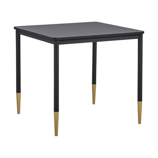 Mesa de jantar SHALFORD Preto 80 cm 80 cm