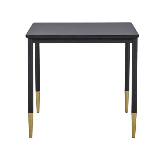 Mesa de jantar SHALFORD Preto 80 cm 80 cm