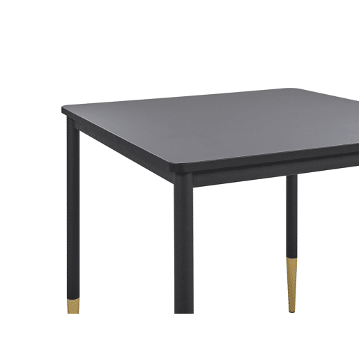 Mesa de jantar SHALFORD Preto 80 cm 80 cm