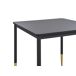 Beliani Mesa de comedor SHALFORD 80x80 Beliani Mesa de comedor SHALFORD 80x80 Negro