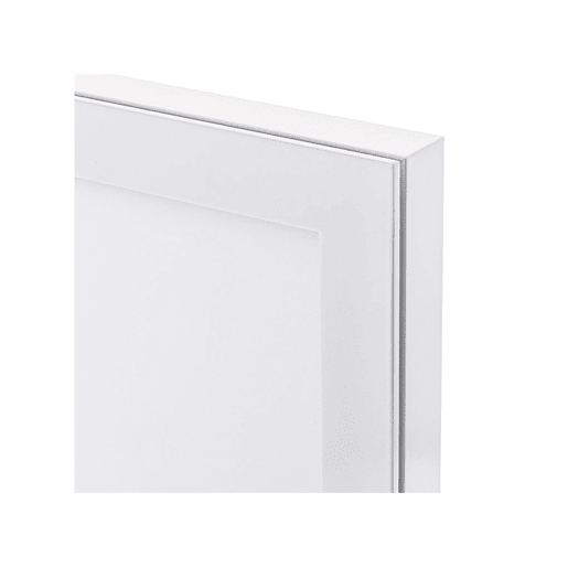 painel led rectangular de alumínio cor branca série voltaire 90cm