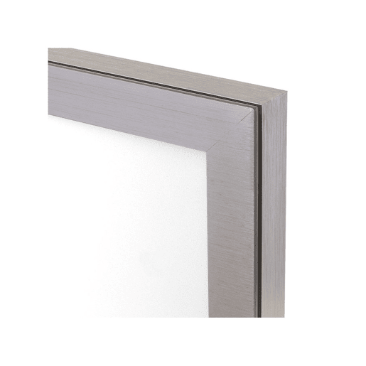 painel led rectangular alumínio cor níquel série voltaire 60cm painel led rectangular alumínio cor níquel série voltaire 60cm