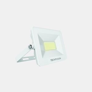 projector de alumínio branco série prisma 7cm