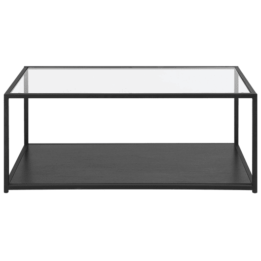 Mesa de centro MEDORA Vidro Preto Mesa de centro MEDORA Vidro Preto