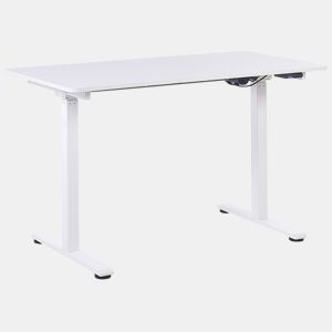Secretária de pé ajustável eletricamente GRIFTON Branco 120 cm 60 cm
