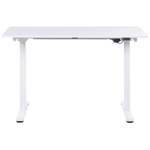 Secretária de pé ajustável eletricamente GRIFTON Branco 120 cm 60 cm