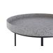 Beliani Conjunto de 3 mesas auxiliares TEXON 36x36 Beliani Conjunto de 3 mesas auxiliares TEXON 36x36 Negro