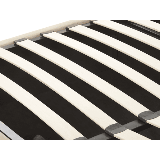Cama baú Veludo LUBBON 180 x 200 cm Creme