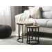 Beliani Mesa de centro EDNA 48x48 Beliani Mesa de centro EDNA 48x48 Negro
