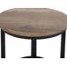 Beliani Mesa de centro EDNA 48x48 Beliani Mesa de centro EDNA 48x48 Negro