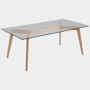 Mesa de centro HUDSON Vidro Transparente