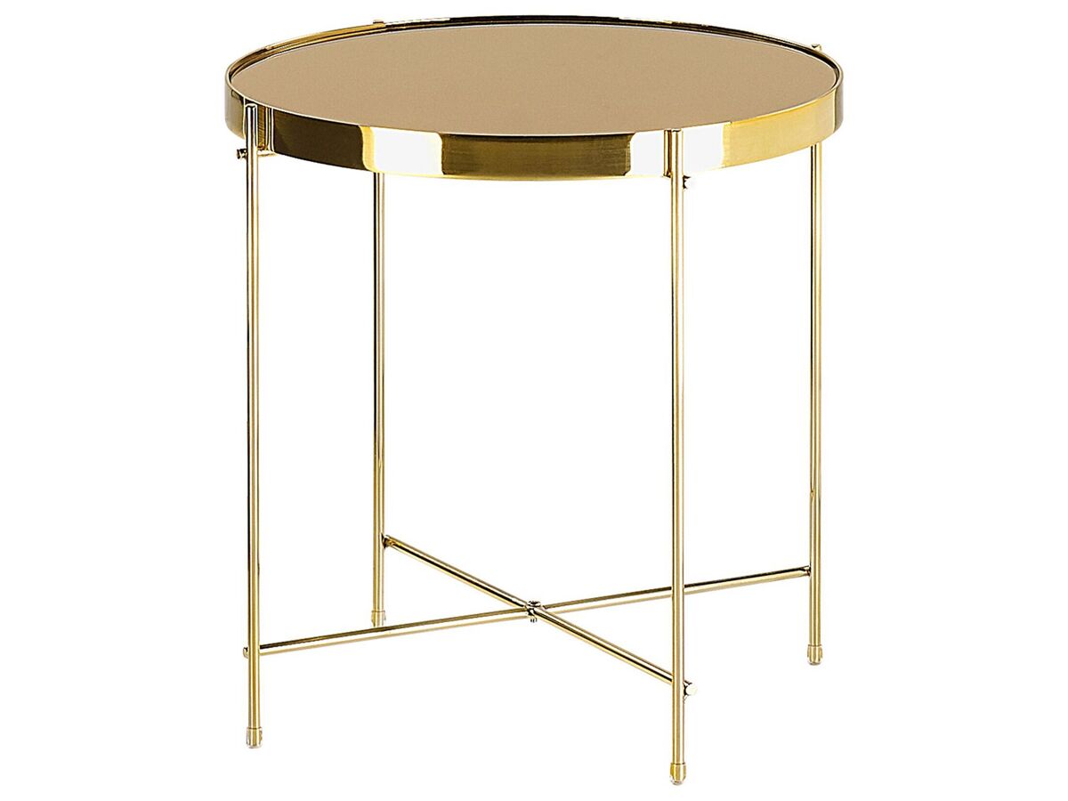 Beliani Mesa auxiliar LUCEA 40x40