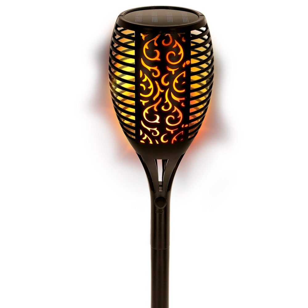 Antorcha solar luz LED efecto fuego Aktive