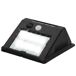 Aplique luz solar 8 led con sensor de movimiento Aktive Tech Aplique luz solar 8 led con sensor de movimiento Aktive Tech Negro