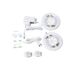 Beliani Cama LED Poliéster FITOU 170x214 Beliani Cama LED Poliéster FITOU 170x214 Gris Claro