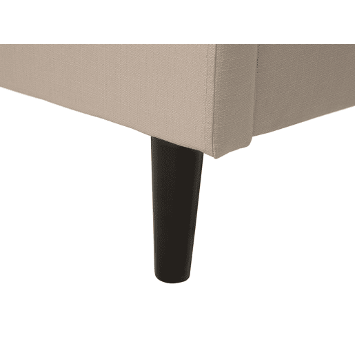 Cama Tecido COLMAR 180 x 200 cm Cor de areia