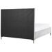 Beliani Cama con almacenaje Terciopelo SEZANNE 150x215 Beliani Cama con almacenaje Terciopelo SEZANNE 150x215 Gris Claro