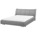Beliani Cama de agua Poliéster NANTES 208x237 Beliani Cama de agua Poliéster NANTES 208x237 Gris Claro