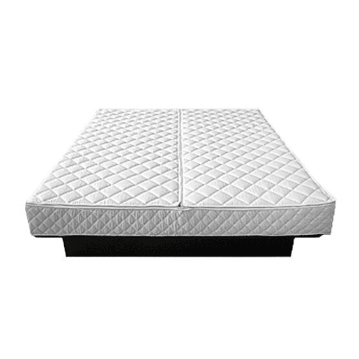 Cama de água Tecido NANTES 180 x 200 cm Cinzento claro