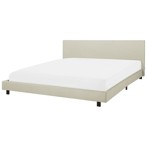 Cama Tecido ALBI 180 x 200 cm Creme