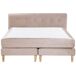 Beliani Cama continental Terciopelo MARQUISE 171x213 Beliani Cama continental Terciopelo MARQUISE 171x213 Gris