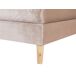 Beliani Cama continental Terciopelo MARQUISE 171x213 Beliani Cama continental Terciopelo MARQUISE 171x213 Gris
