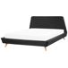 Beliani Cama Poliéster VIENNE 200x220 Beliani Cama Poliéster VIENNE 200x220 Gris Oscuro