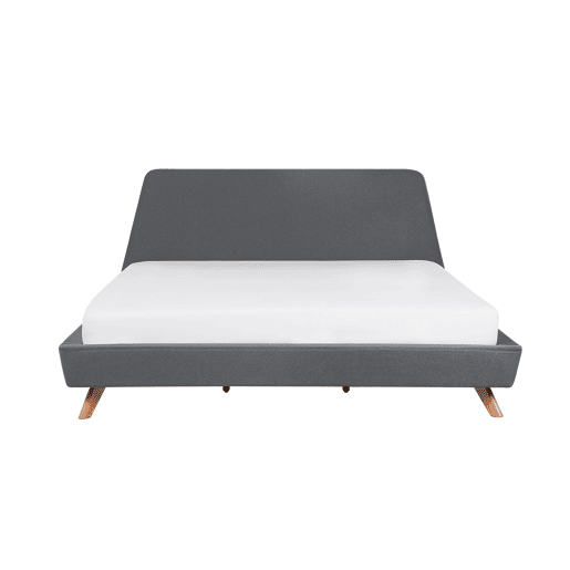 Cama Tecido VIENNE 180 x 200 cm Cinzento