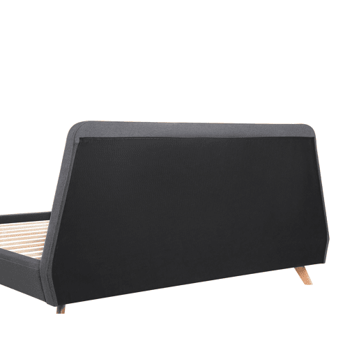 Cama Tecido VIENNE 180 x 200 cm Cinzento