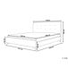 Beliani Cama con somier Poliéster AMBASSADOR 152x216 Beliani Cama con somier Poliéster AMBASSADOR 152x216 Beige