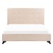 Beliani Cama con somier Poliéster AMBASSADOR 152x216 Beliani Cama con somier Poliéster AMBASSADOR 152x216 Beige