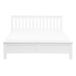 Beliani Cama Madera de pino MAYENNE 149x208 Beliani Cama Madera de pino MAYENNE 149x208 Blanco