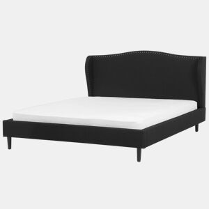 Cama Tecido COLMAR 180 x 200 cm Preto