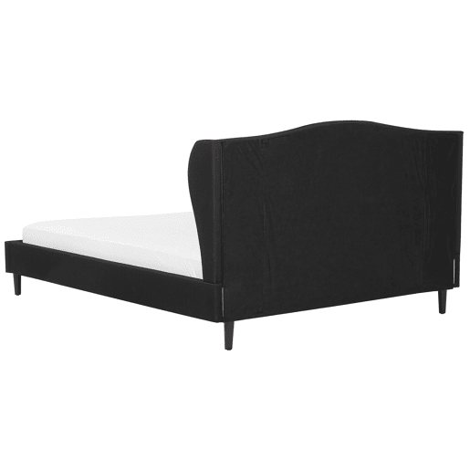 Cama Tecido COLMAR 180 x 200 cm Preto