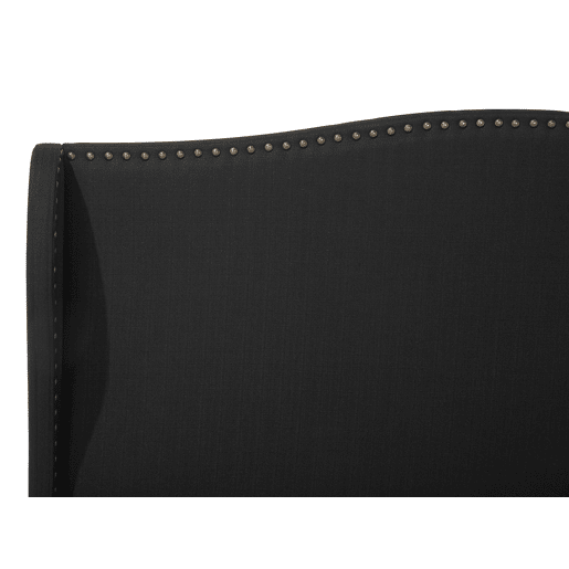 Cama Tecido COLMAR 180 x 200 cm Preto