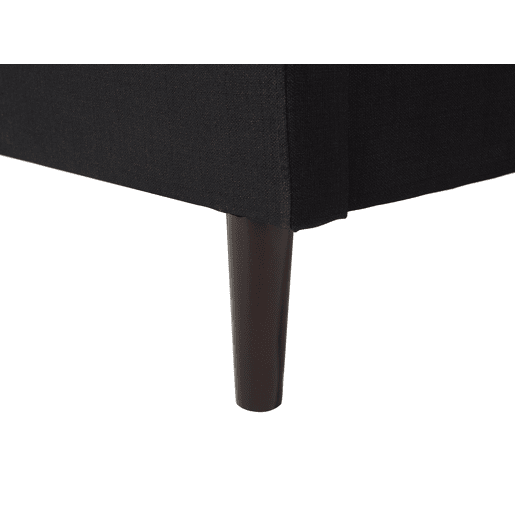 Cama Tecido COLMAR 180 x 200 cm Preto