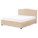 Beliani Cama con cajones Poliéster MONTPELLIER 167x213 Beliani Cama con cajones Poliéster MONTPELLIER 167x213 Beige