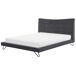 Beliani Cama Poliéster LANNION 203x223 Beliani Cama Poliéster LANNION 203x223 Beige