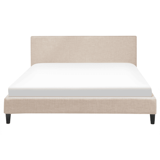Cama Tecido FITOU 180 x 200 cm Creme