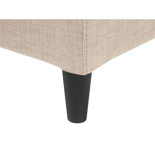 Cama Tecido FITOU 180 x 200 cm Creme