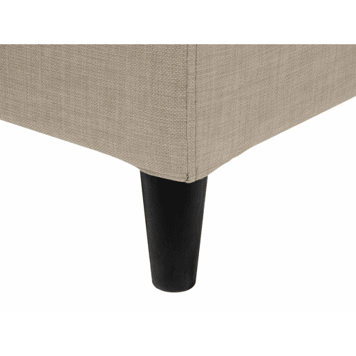 Cama Tecido FITOU 180 x 200 cm Creme