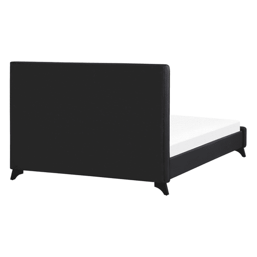 Cama Tecido AMBASSADOR 140 x 200 cm Preto